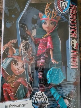 G1 Monster High Rare Isi Dawndancer Brand Boo Student NIB